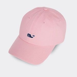 Vineyard vines light pink whale hat